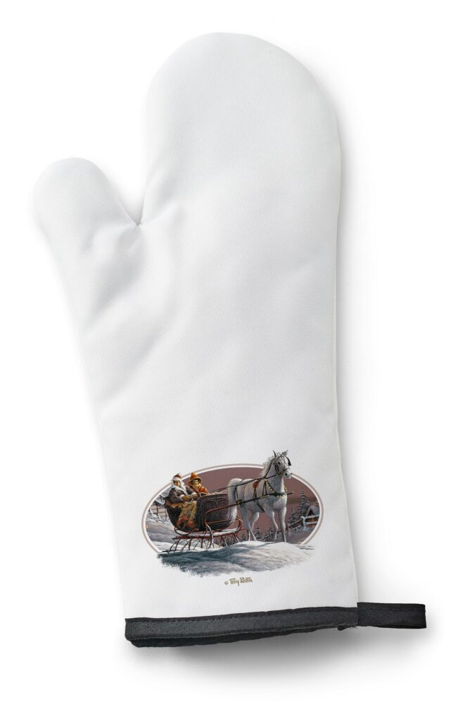 Winter Wonderland Oven Mitt