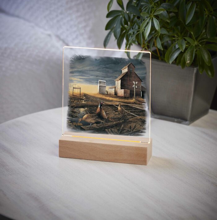 Prairie Skyline Acrylic Night Light