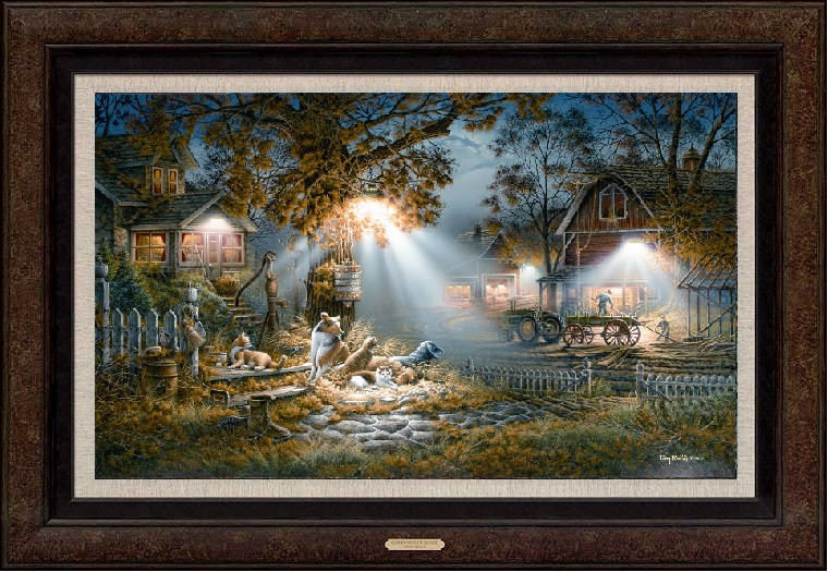 “Our Friends” Custom Framed Master Canvas Limited Edition