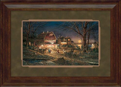 Harvest Moon Ball Custom Framed Encore II