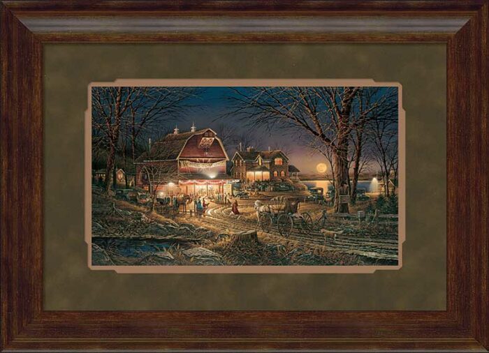 Harvest Moon Ball Custom Framed Encore II