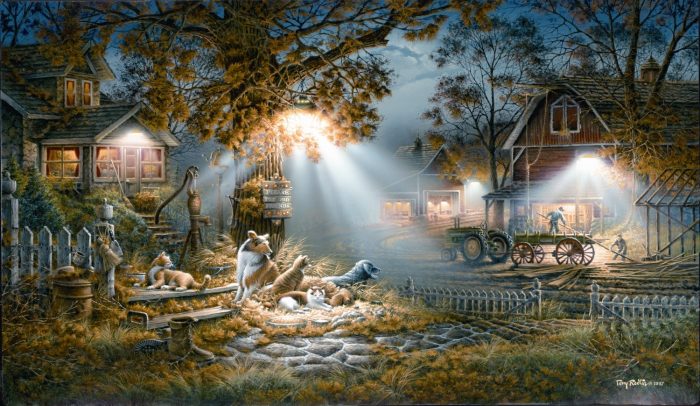 “Our Friends” Unframed Artist Proof Print
