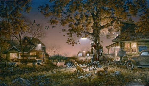 “Twilight Time” Unframed Artist Proof Master Canvas