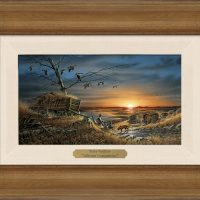 Lifetime Companions Oak Framed Collage Linen