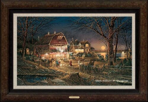 Harvest Moon Ball Master Canvas Custom Framed Limited Edition