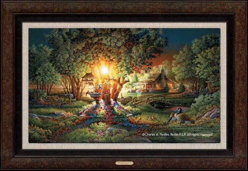 The Colours of Spring – Master Canvas Framed Artist Proof