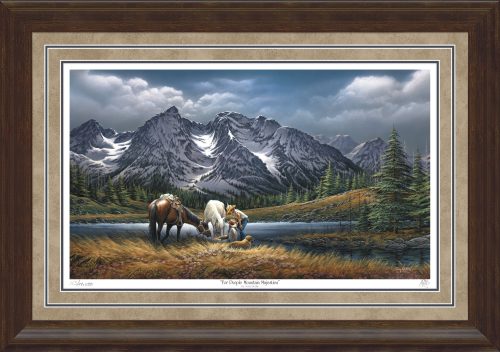 For Purple Mountain Majesties Custom Framed Artist Proof