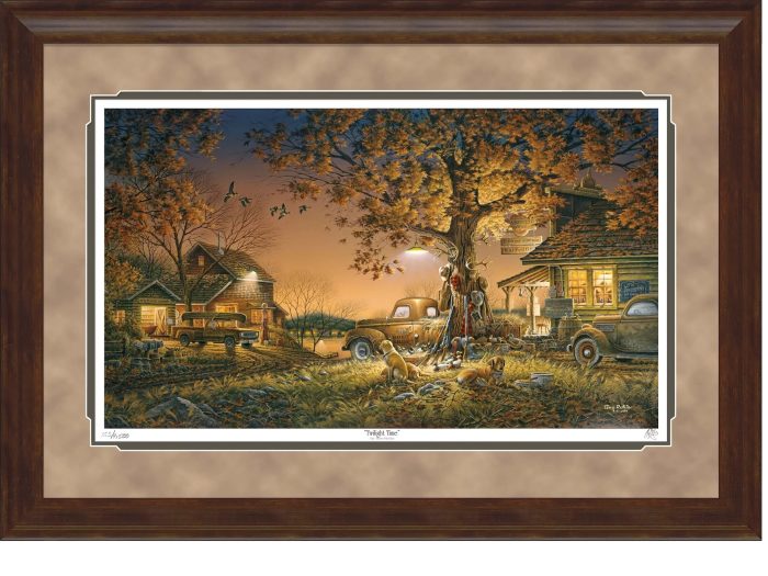 “Twilight Time” Custom Framed Artist Proof
