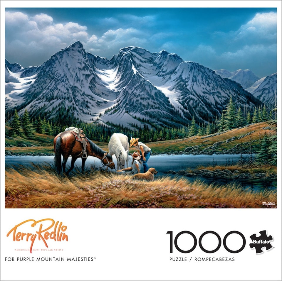 For Purple Mountain Majesties Puzzle 1000 piece