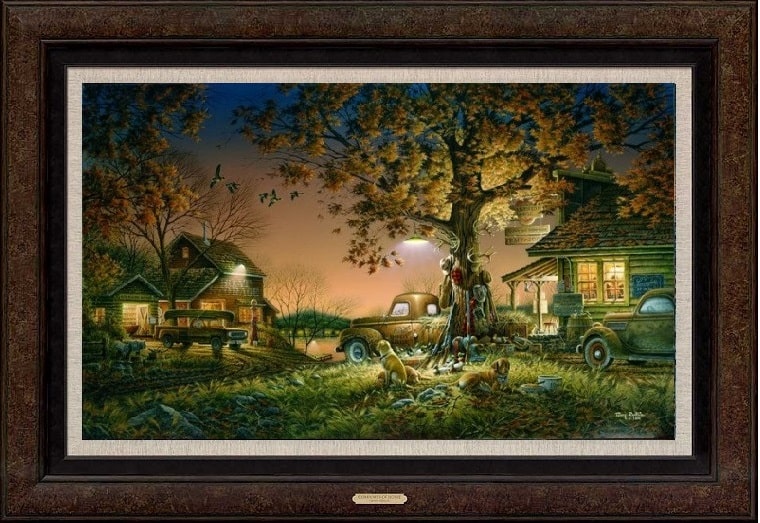 Twilight Time – Ducks Unlimited Artist Proof Framed Canvas