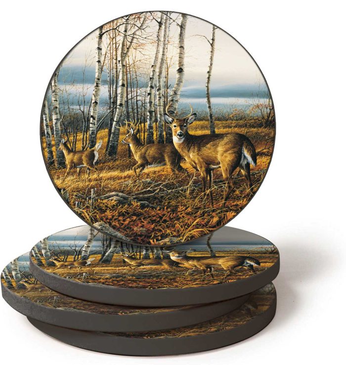 The Birch Line – Set of 4 Coasters
