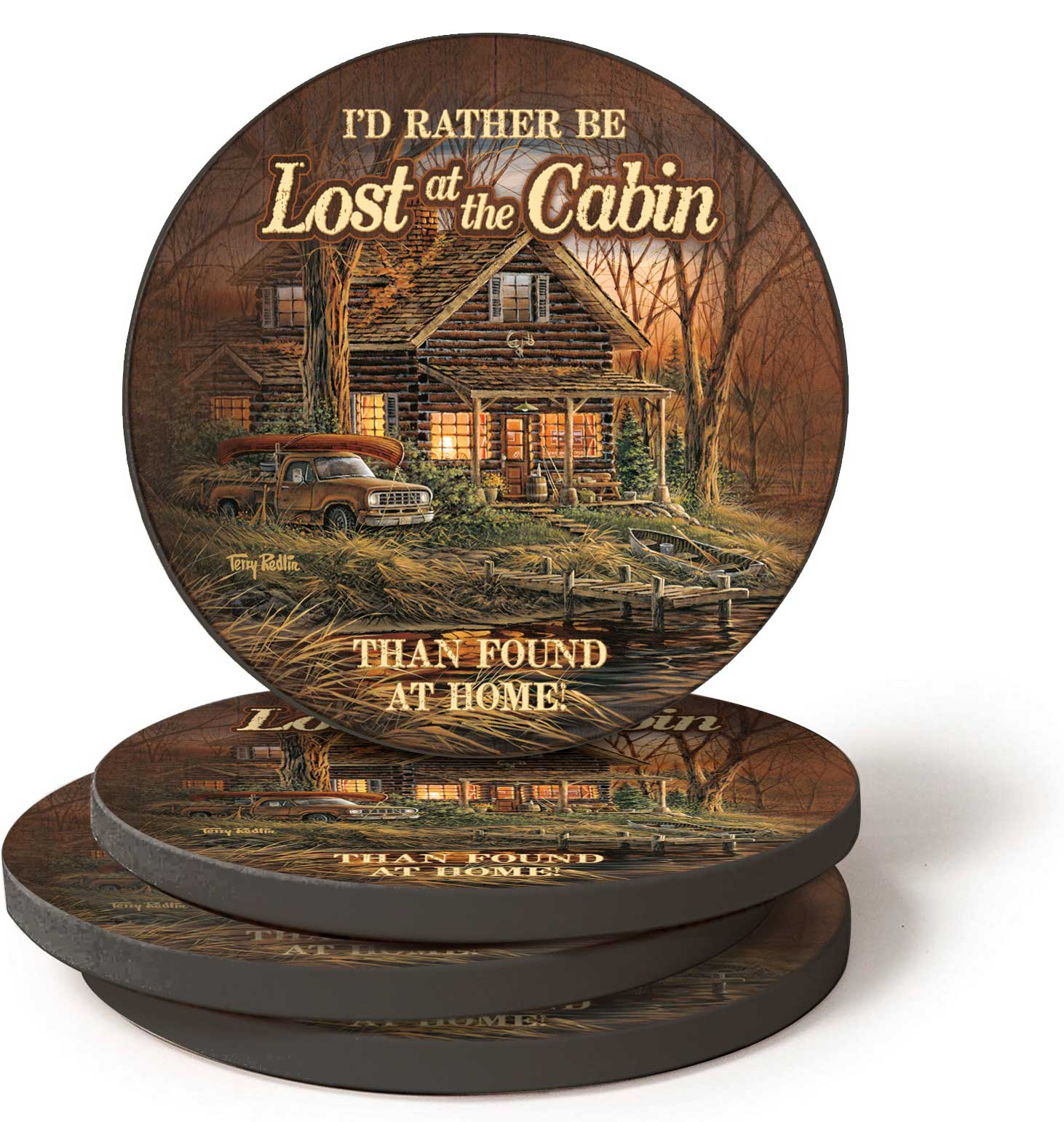 Shoreline Neighbors – Set of 4 Coasters